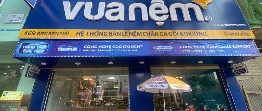 Cửa Hàng Vua Nệm 469 Điện Biên Phủ, Q. Thanh Khê, TP Đà Nẵng