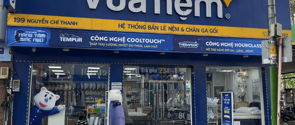 Cửa Hàng Vua Nệm 199 Nguyễn Chí Thanh, Quận 5, TP.HCM