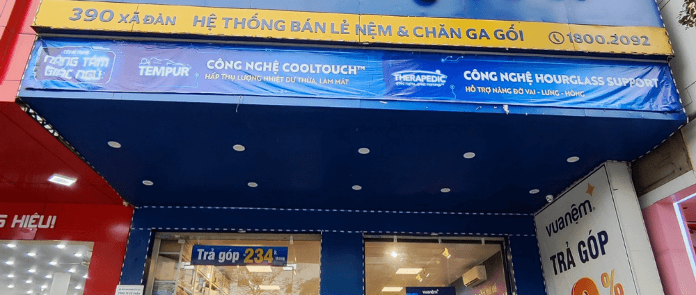 Cửa Hàng Vua Nệm 390 Xã Đàn, quận Đống Đa, Hà Nội