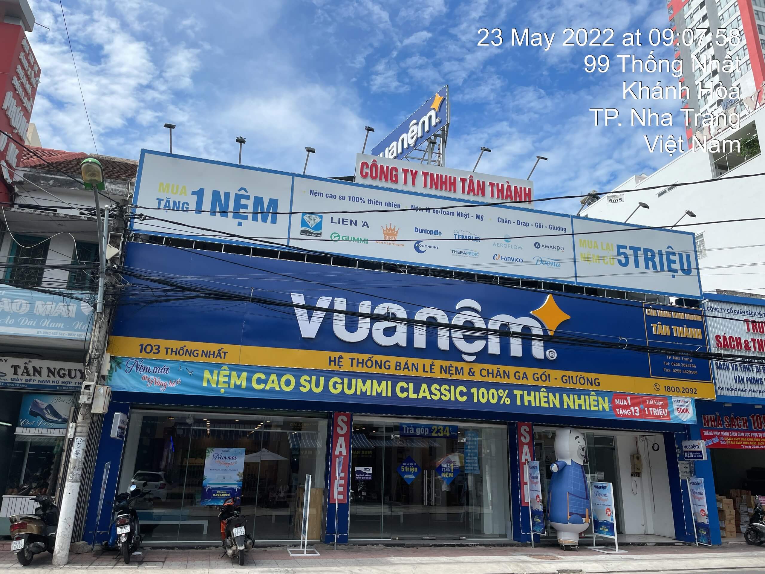 Cửa hàng Vua Nệm 103 Thống Nhất, Nha Trang, Khánh Hòa