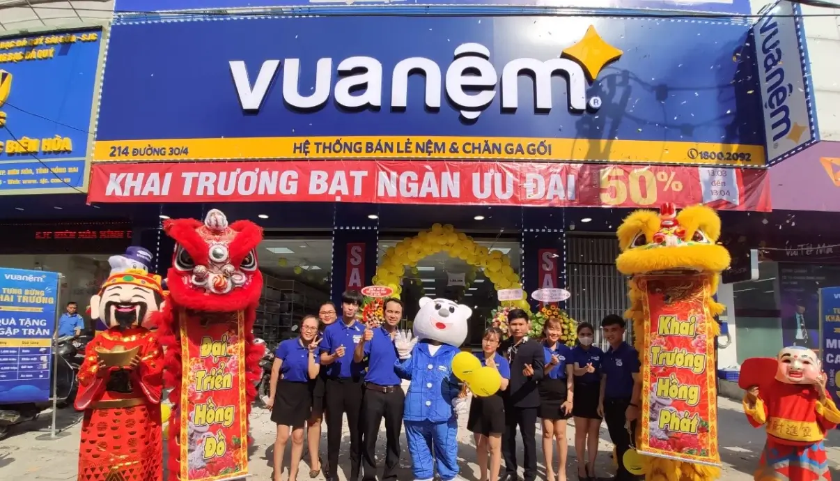 Cửa hàng Vua Nệm 187 Nguyễn Văn Cừ, TP. Vinh, Nghệ An