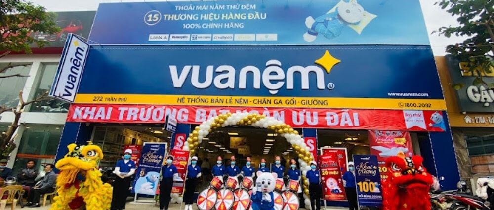 Cửa hàng Vua Nệm 272 Trần Phú, TX Từ Sơn, Bắc Ninh