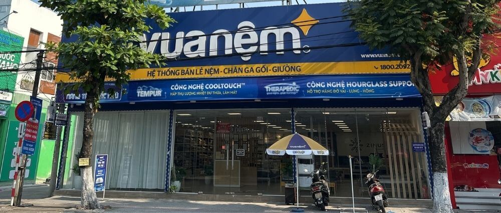 Cửa hàng Vua Nệm 72 Nguyễn Văn Thoại, Q. Ngũ Hành Sơn, TP. ĐN