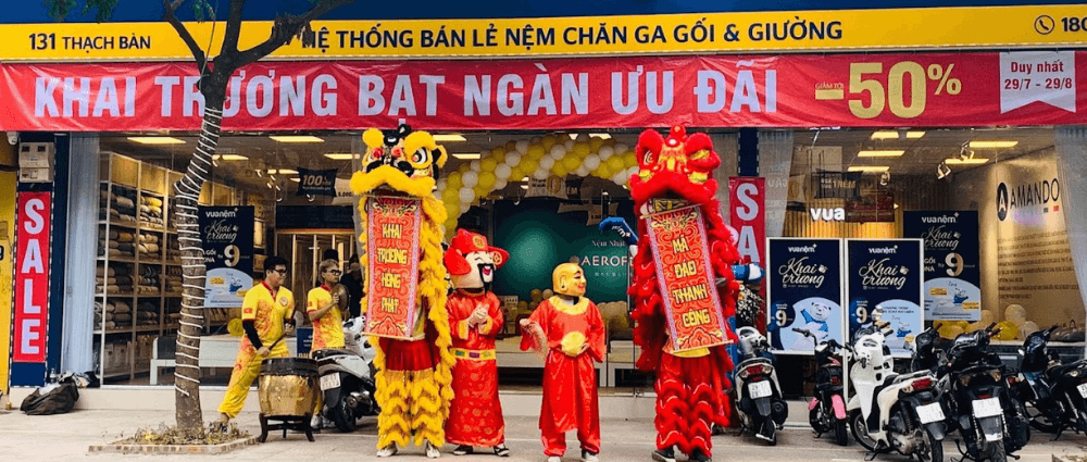 Cửa hàng Vua Nệm 131 Thạch bàn, Quận Long Biên, TP. Hà Nội