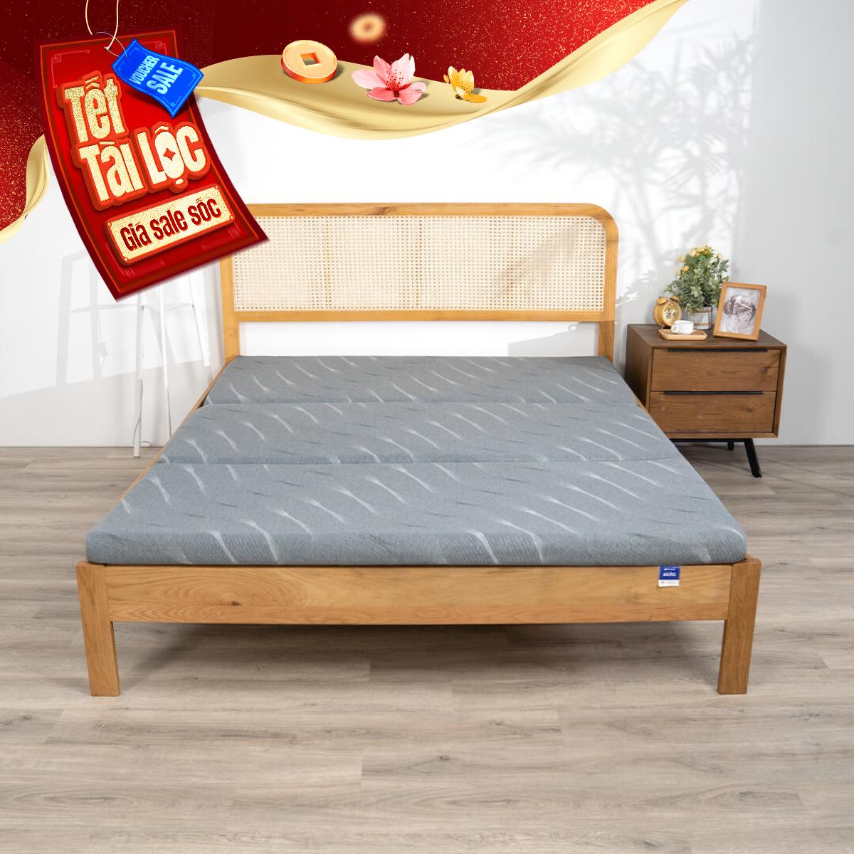 Nệm foam Goodnight Akita gấp 3 dày 8cm (chỉ bán Online)